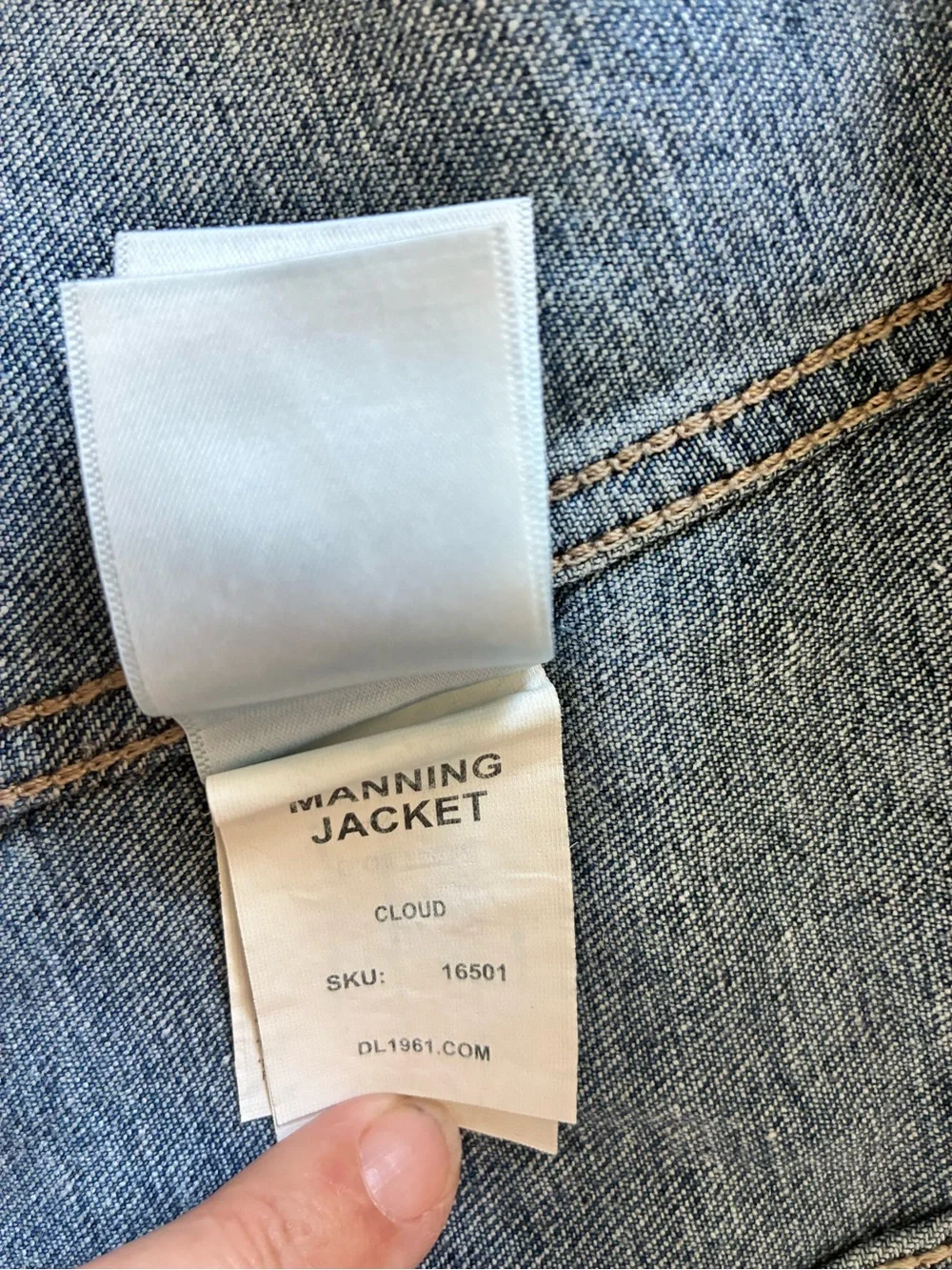 DL1961 Kids Blue Denim Jean Jacket